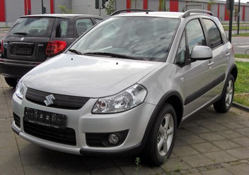 Drzwi przesuwane prawe Suzuki SX4